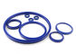 Het Stofzegelring van Pu DH voor Hydraulische Cilinder/van de het Stofverbinding van LBH de Rubber Blauwe Kleur